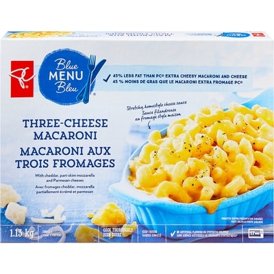 PC Menu Bleu Macaronis au fromage 1.13 kg, 0,71 $/100g