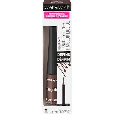 Wet N Wild Megaliner Liquid Eyeliner 872a Dark Brown 3.5 ml, $179.71/100ml