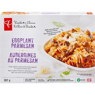 le Choix du Président Aubergines au parmesan 907 g, 1,27 $/100g