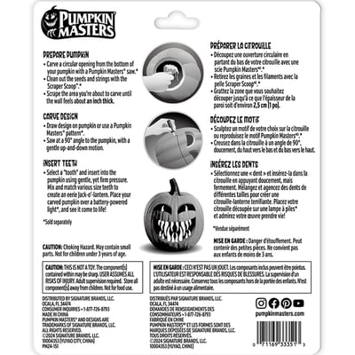 Dents de citrouille lanterne