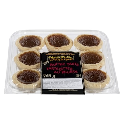 Farmer's Market Butter Tarts 765 g, $0.98/100g