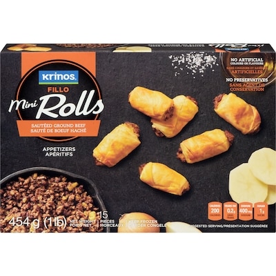 Krinos Ground Beef Rolls 454 g, $1.76/100g