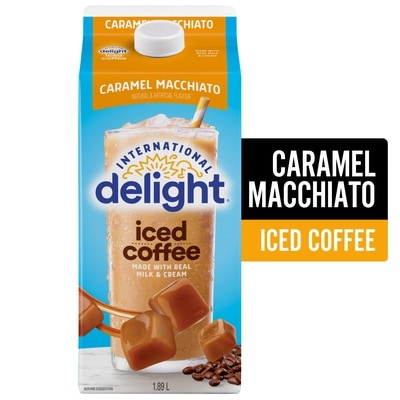 International Delight Iced Coffee, Caramel Macchiato 1.89 l, $0.42/100ml