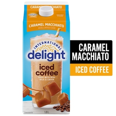 International Delight Iced Coffee, Caramel Macchiato 1.89 l, $0.37/100ml
