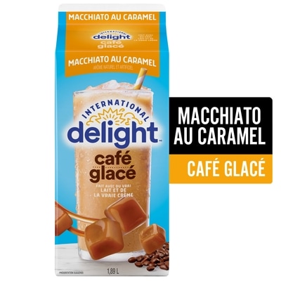 International Delight Macchiato au caramel café glacé, 5 portions 1.89 l, 0,40 $/100ml