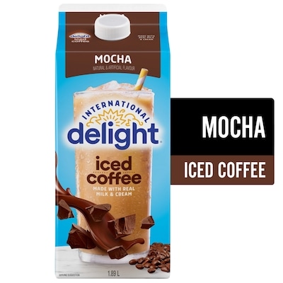International Delight Iced Coffee, Mocha 1.89 l, $0.37/100ml