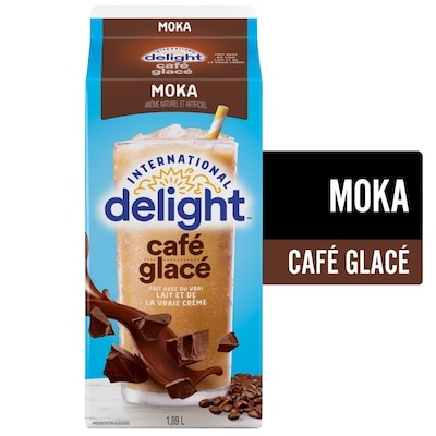 International Delight Moka café glacé, 5 portions 1.89 l, 0,37 $/100ml