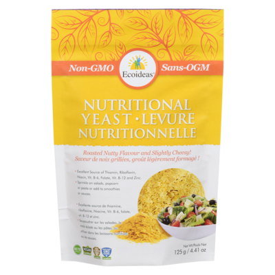 Ecoideas Nutritional Yeast 125 g, $6.79/100g