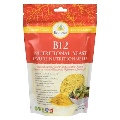 Ecoideas Nutritional Yeast 125 g, $6.79/100g