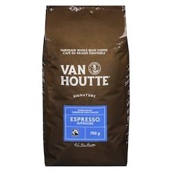 Van Houtte Signature Fairtrade Whole Bean Coffee Dark Roast Espresso Superiore 750 g 750 g, $4.40/100g