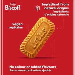 Lotus Cookies, Biscoff Small Biscuit 12 x 2 Pocket - 186 g | Zehrs
