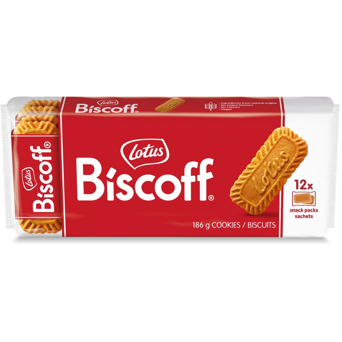 Lotus LOTUS BISCOFF 186 g, 2,04 $/100g