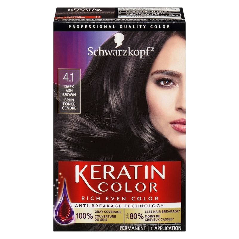 Rich Even Color Permanent 4.1 Dark Ash Brown
