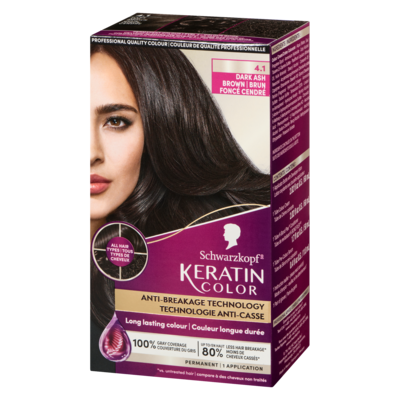 Rich Even Color Permanent 4.1 Dark Ash Brown