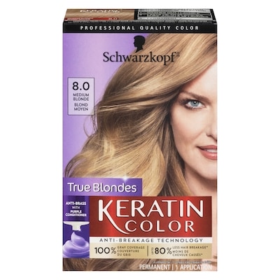 Schwarzkopf Permanent 8.0 Medium Blonde 60 ml, $30.82/100ml