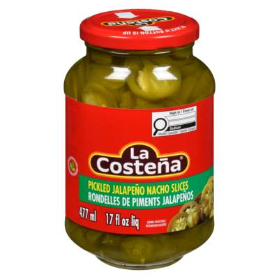 La Costena Pickled Jalapeño Nacho Slices  477 ml, $0.91/100g
