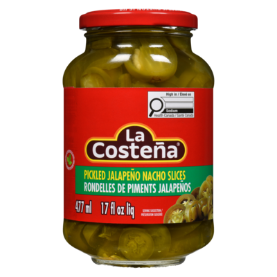 Pickled Jalapeño Nacho Slices 