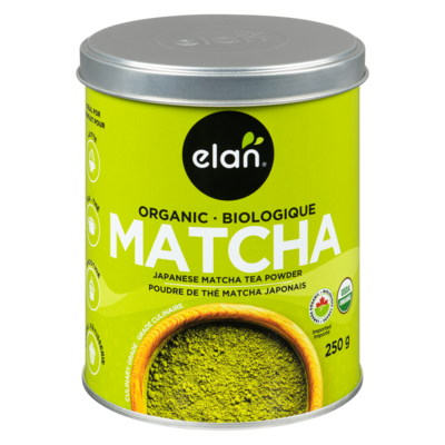 Elan Organic Japanese Matcha Green Tea Powder 250 g, $11.20/100g
