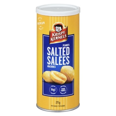 Krispy Kernels Arachides Salées 275 g, 1,63 $/100g
