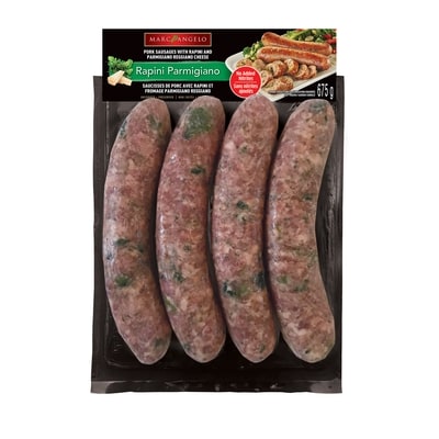 Marcangelo Pork Sausages with Rapini & Parmigiano Reggiano Cheese 675 g, $1.33/100g
