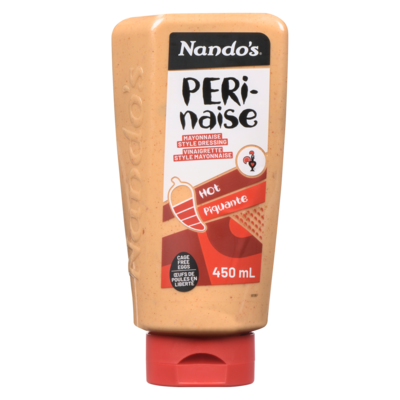 Nando's Hot Sauce 450 ml, $1.55/100ml