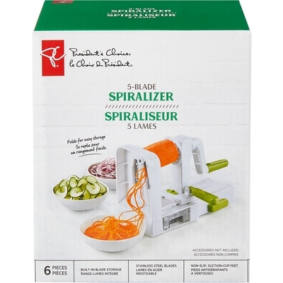 President's Choice 5-Blade Spiralizer 1 ea, $20.00/1ea