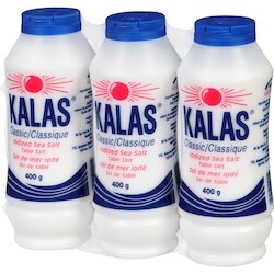 Kalas Classic Table Salt Iodized Sea Salt - 1200 g | Real Canadian