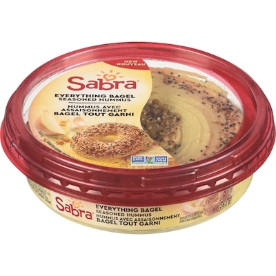 Sabra Seasoned Hummus Everything Bagel 283 g, $1.87/100g