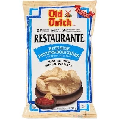 Old Dutch Premium Tortilla Chips Bite Size With Sea Salt 275 g, $1.56/100g