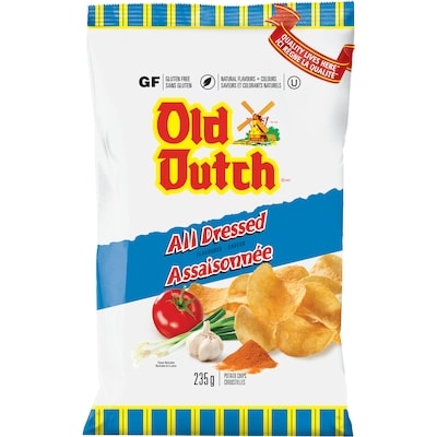 Old Dutch Od Assaisonnees 235 g, 1,49 $/100g