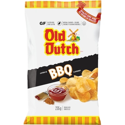 Old Dutch BBQ Crisps 235 g, $1.70/100g
