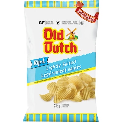 Old Dutch Od Rip-L Legerement Salees 235 g, 1,91 $/100g
