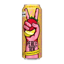 Peace Tea Thé Glacé Passion fraise et citron Cannette 695 ml, 0,22 $/100ml