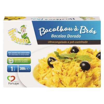 Frigosto Frozen And Precooked Cod Brás Style  300 g, $2.33/100g