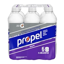 Propel Grape Water 6x500.0 ml, $0.21/100ml
