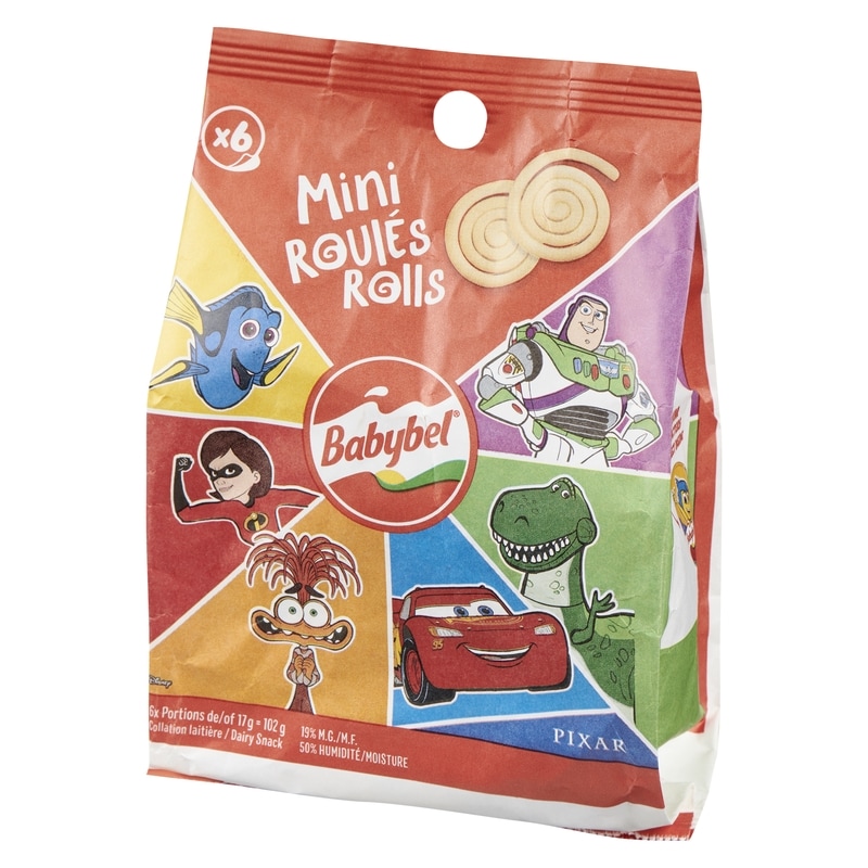 Dairy Snack Rolls 19% M.F. 6 Portion x 17 g