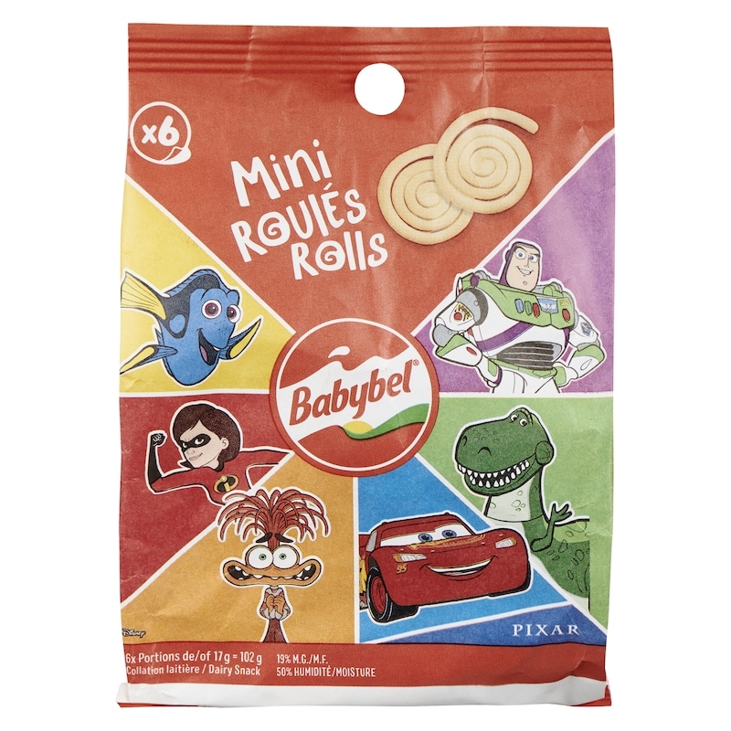 Dairy Snack Rolls 19% M.F. 6 Portion x 17 g