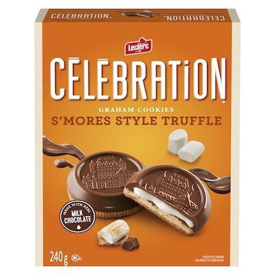 Leclerc Graham Cookies S'Mores Style Truffle 240 g, $1.87/100g