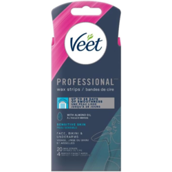 Professional Wax Strips for Face, Bikini, & Underarms