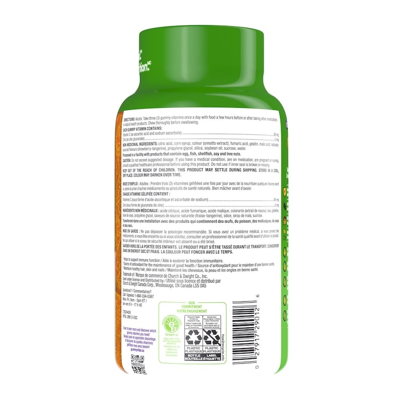 Power Zinc + C Gummy Vitamins