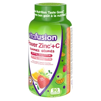 Power Zinc + C Gummy Vitamins