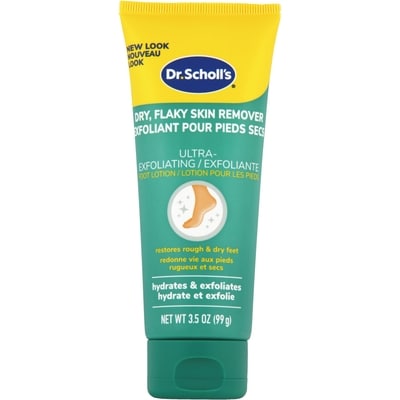 Dr. Scholl’s Lotion pour les pieds ultra exfoliante 100 g, 9,39 $/100g
