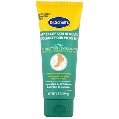 Dr. Scholl’s Lotion pour les pieds ultra exfoliante 100 g, 10,99 $/100g