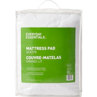 Everyday Essentials Mattress Pad, Queen 1 ea, $40.00/1ea