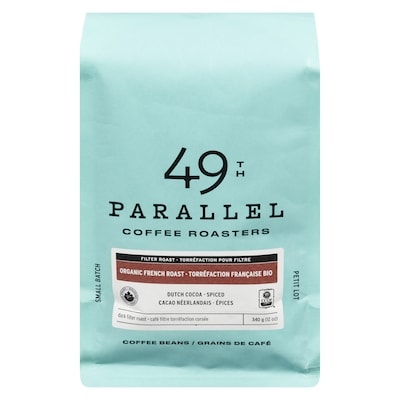 49th Parallel Original French Coffee 340 g, $5.59/100g