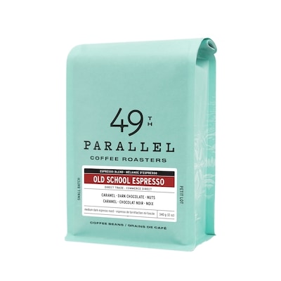 49th Parallel Old School Espresso 340 g, 64,68 $/100g