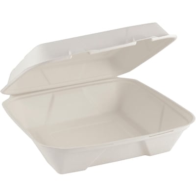 null Contenant à emballage double coque 9 x 9 x 3, 50 unités 50 ea, 15,99 $/1ch