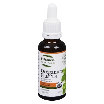 St Francis Herb Farm Oil 1:3 Wild Oregano Cough + Cold 30 ml, $83.30/100ml