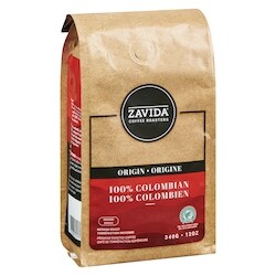 米20kg Zavida Colombian Coffee Ground Medium Roast - 340 g | Dominion