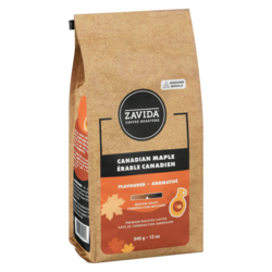 Zavida Canadian Maple Coffee ground medium Roast - 340 g